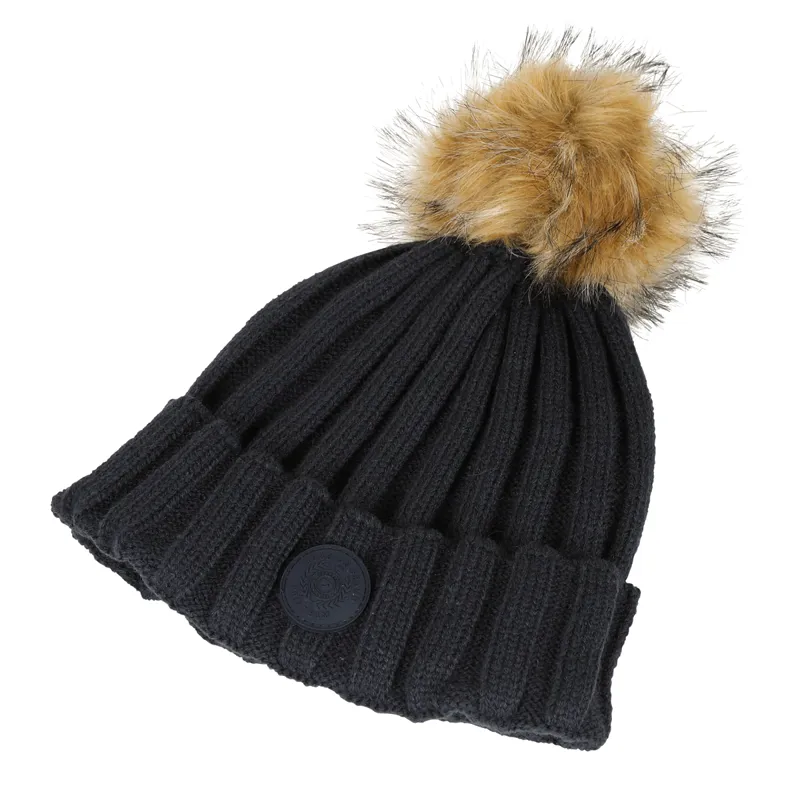 Aubrion Team Bobble Hat - Navy